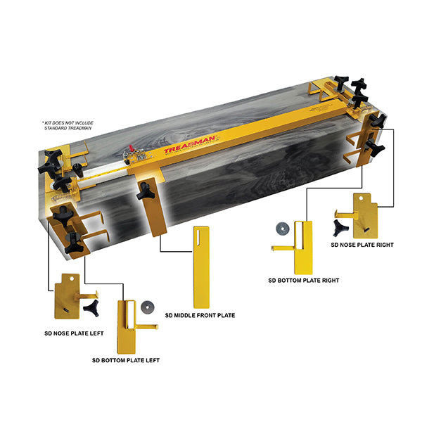 Treadman® Step Down Riser Plate Kit image 1