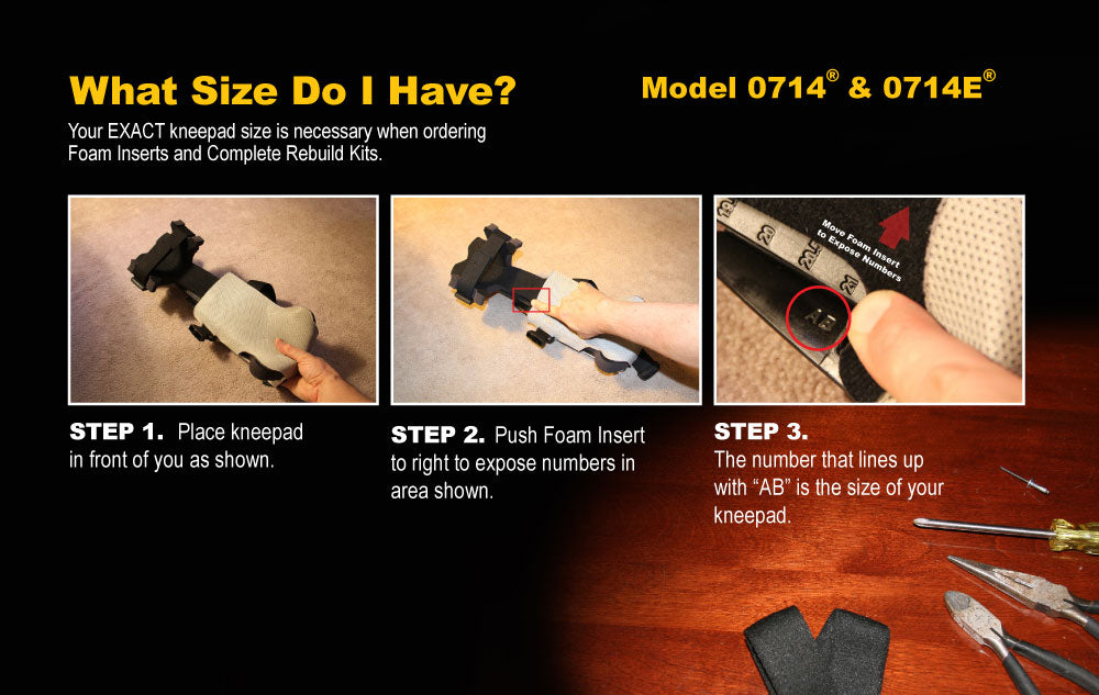 Model 0714® Standard 1" Foam Inserts (pair) image 1